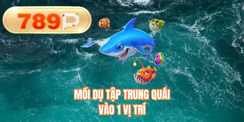 Mồi dụ tập trung quái vào 1 vị trí